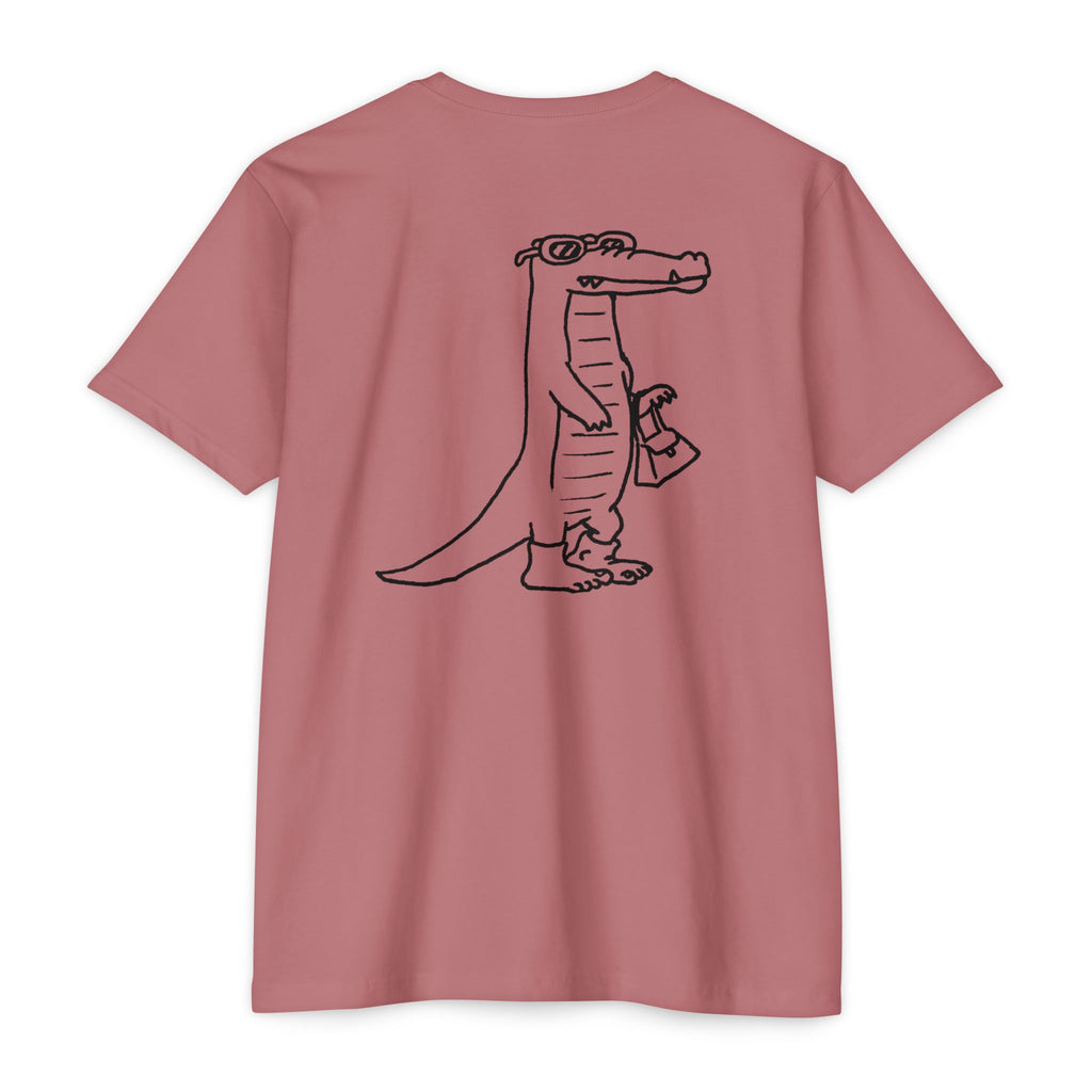 Alligator with people shoes T-shirt