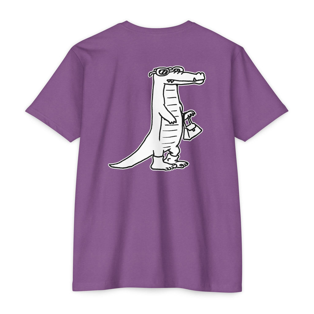 Alligator with people shoes T-shirt