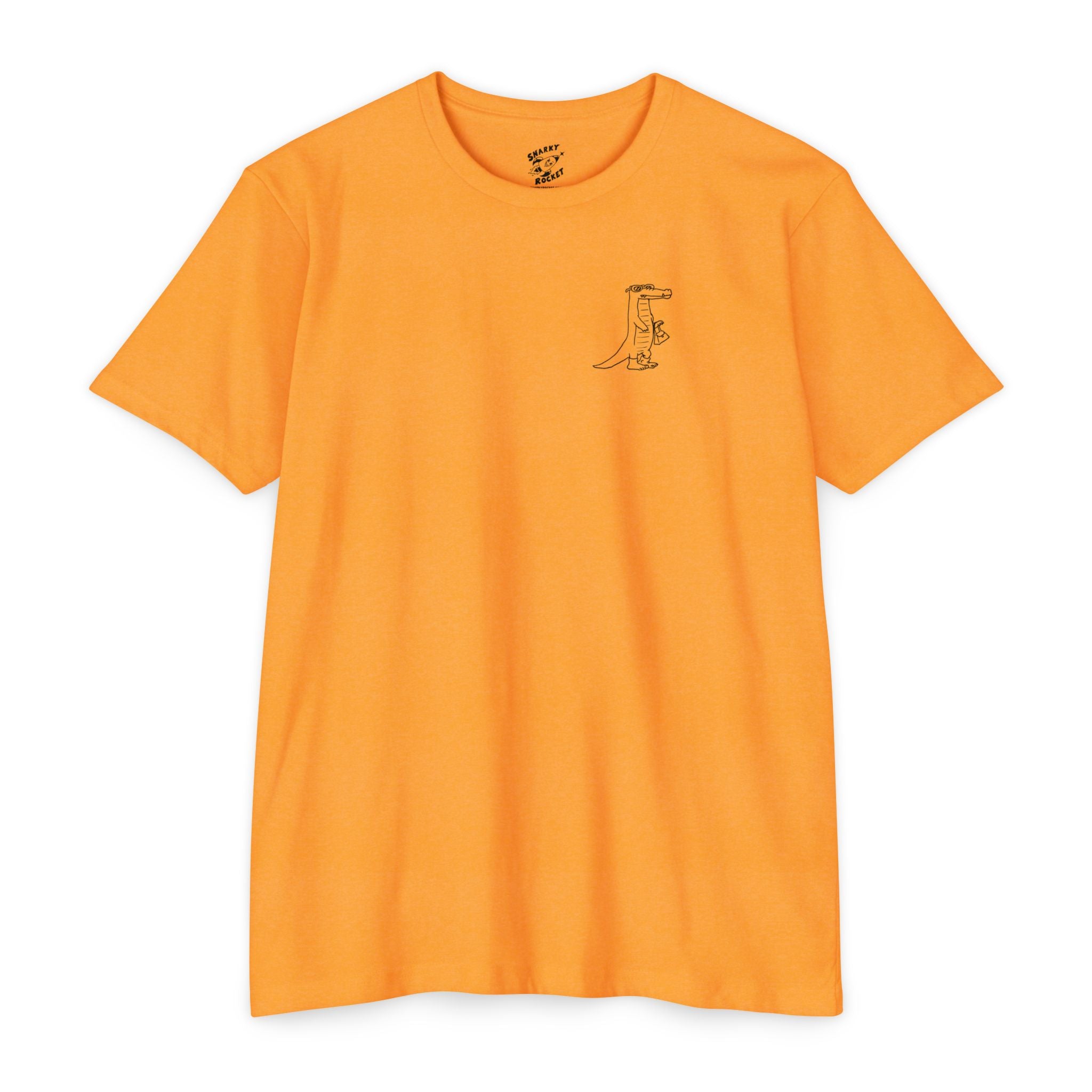Alligator with people shoes T-shirt