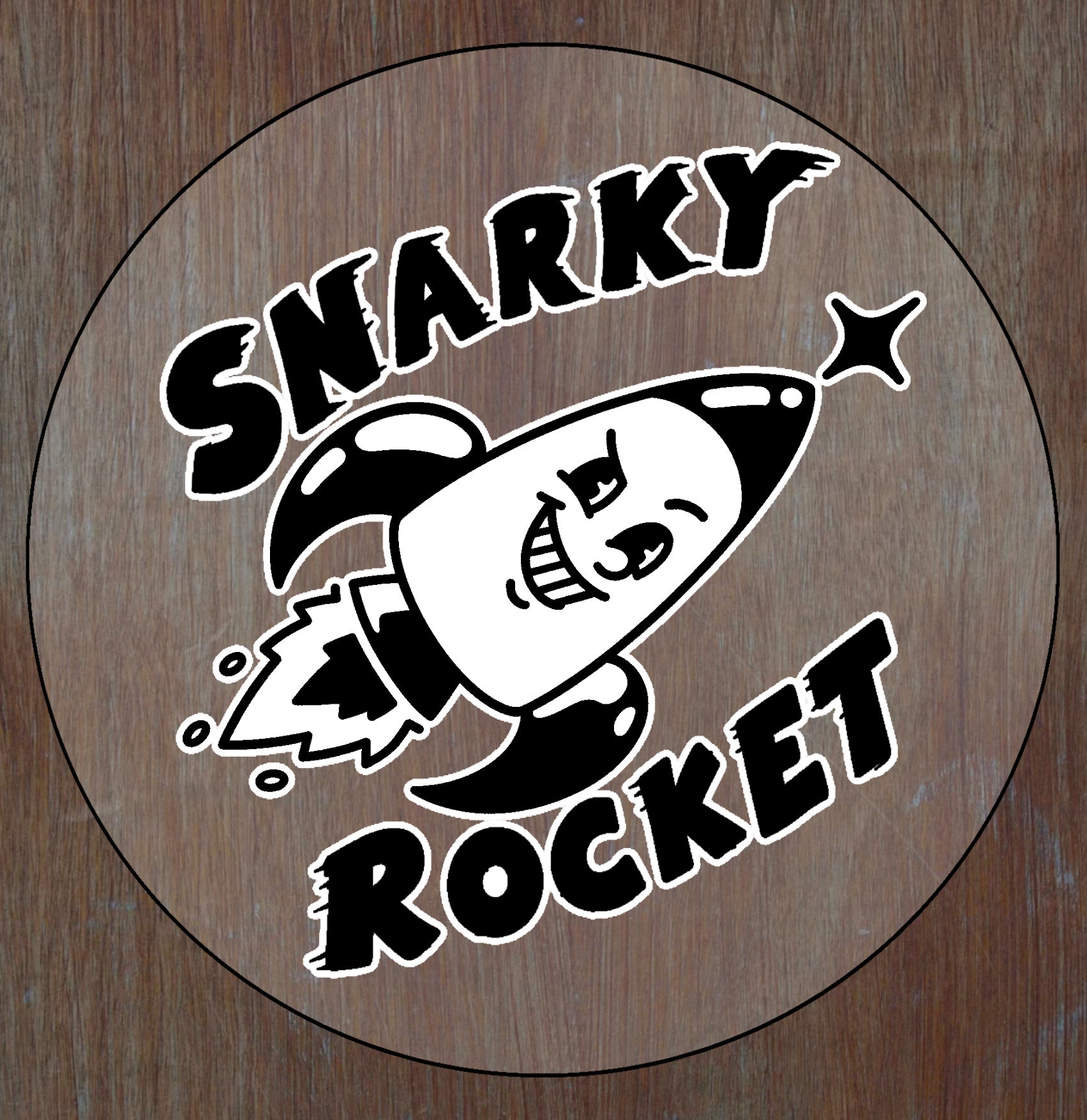Transparent Outdoor Stickers, Round, 1pcs