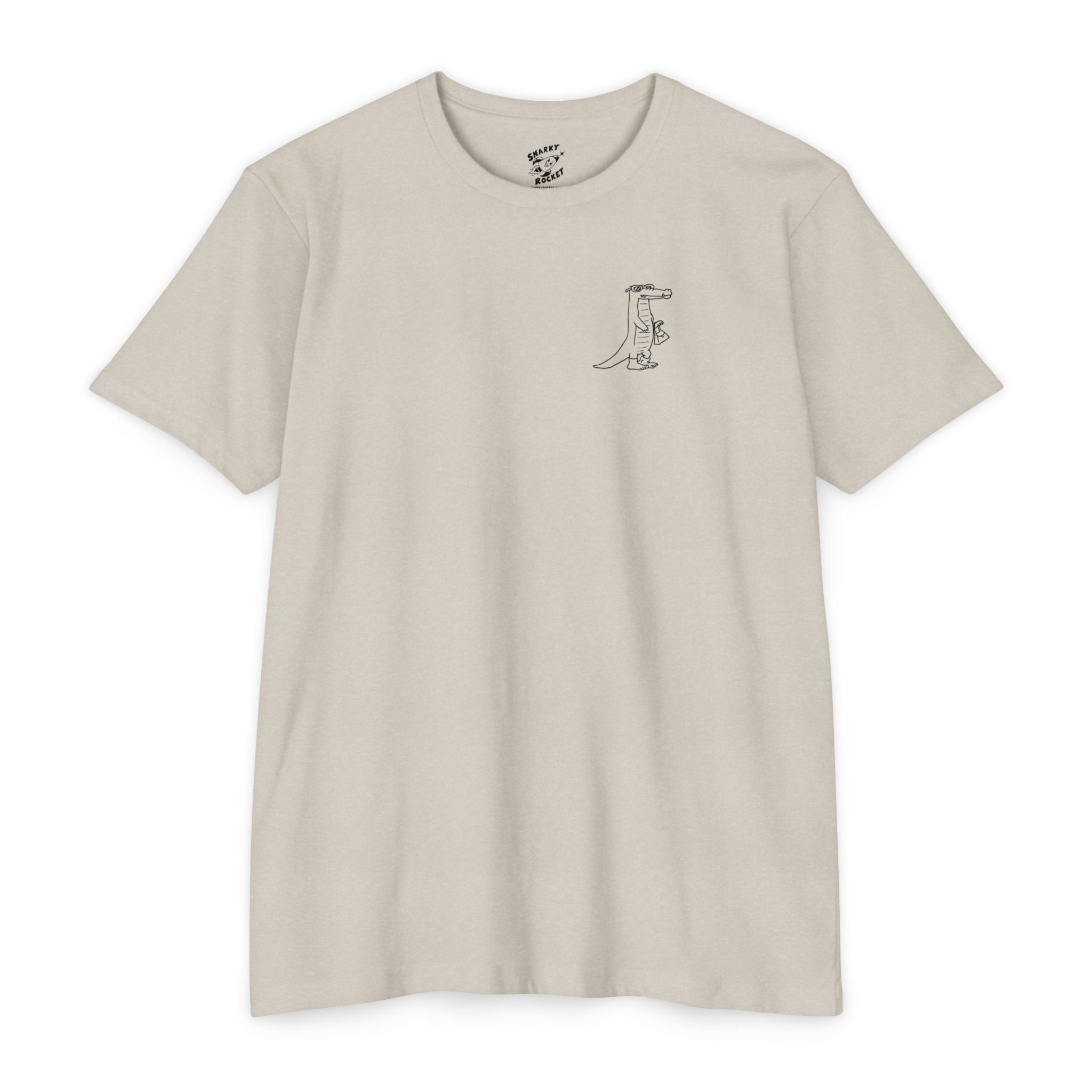Alligator with people shoes T-shirt