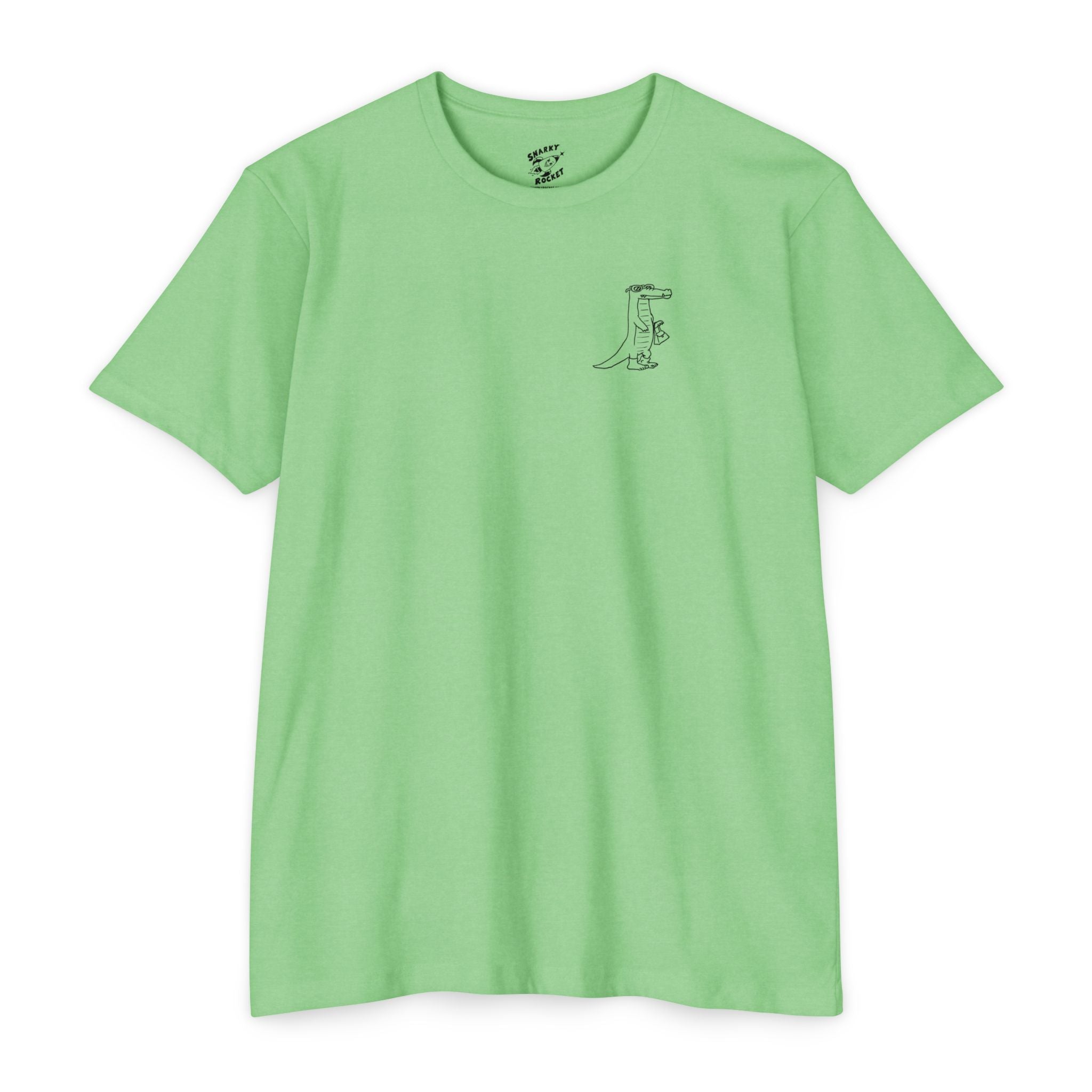 Alligator with people shoes T-shirt