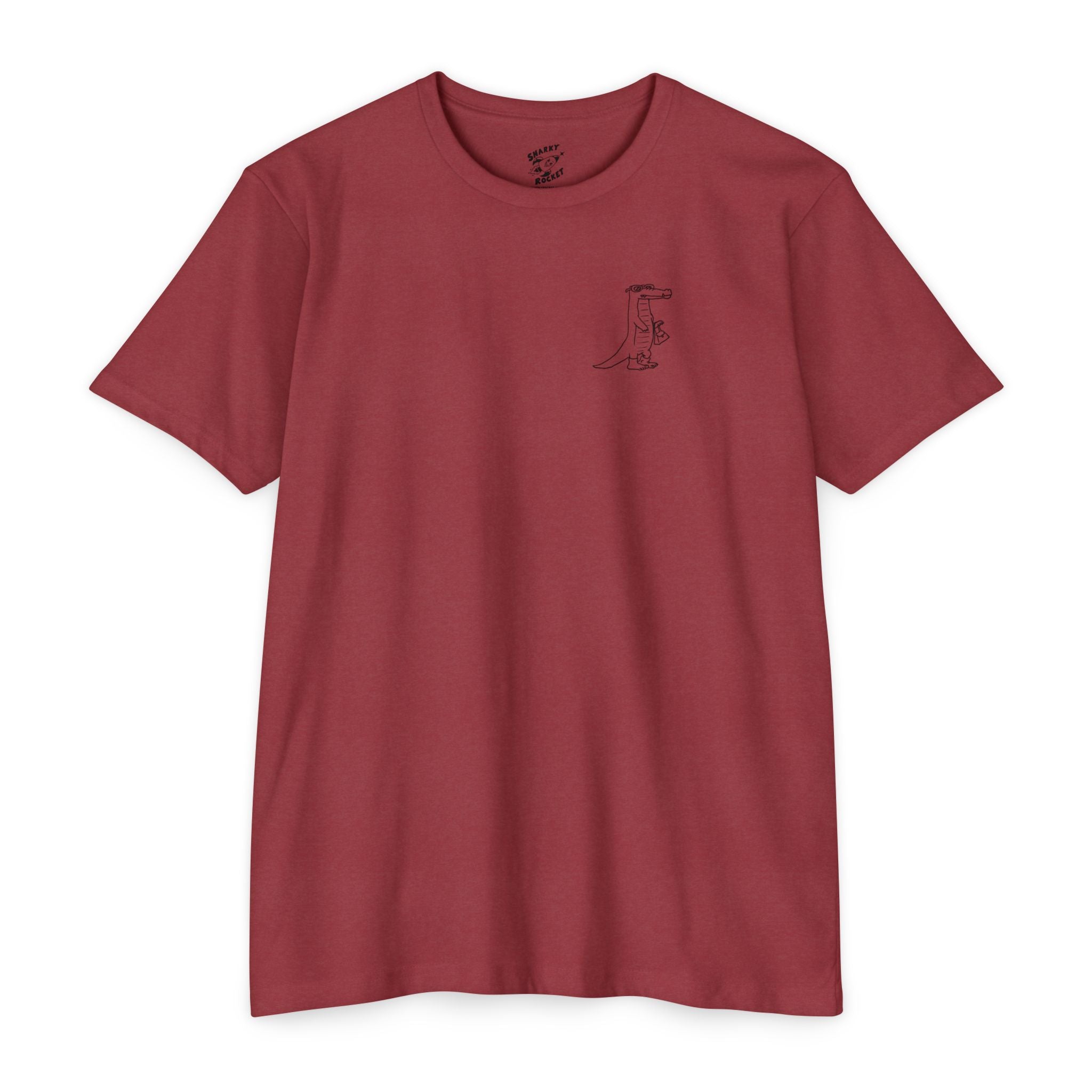 Alligator with people shoes T-shirt